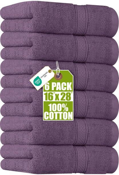 Utopia Towels 6 Pack Premium Hand Towels, 16x28 in, 600 GSM Cotton, Navy