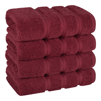 American Soft Linen 100% Cotton Luxury Turkish Towels, 4 PC Bath Towel Set