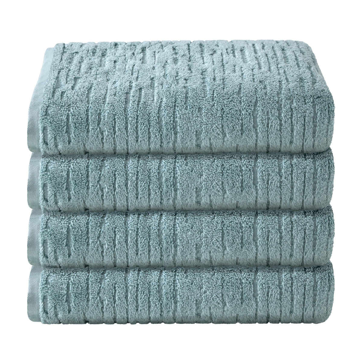 SKL Home CloudSoft Bath Towel, 100% Cotton Luxury, Teal