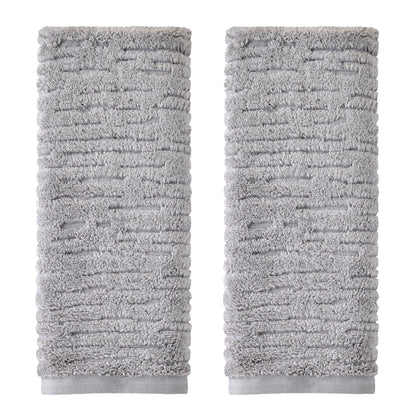 SKL Home CloudSoft Bath Towel Set, 6-Piece, 100% Cotton Luxury, Oatmeal