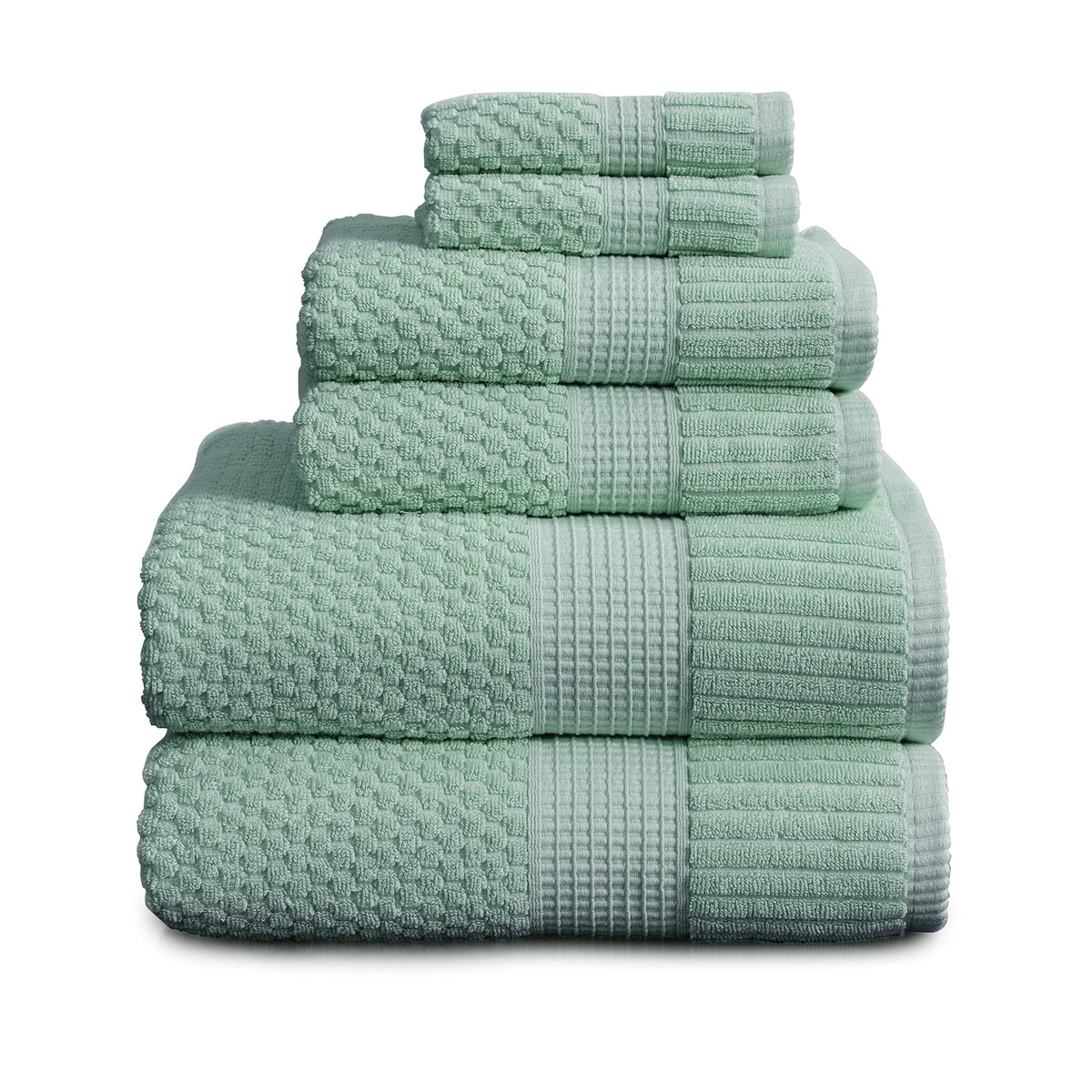 NY Loft 100% Cotton 4-Pack Bath Towel Set | White | Oeko-TEX | Quick-Dry