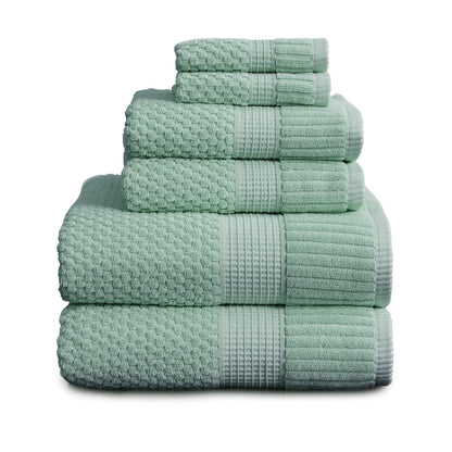 NY Loft 100% Cotton 4-Pack Bath Towel Set | White | Oeko-TEX | Quick-Dry