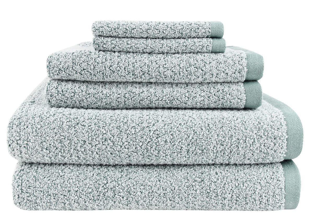 Everplush Diamond Collection 6-Piece Bath Sheet Towel Set, Soft Plush Jacquard Luxury Bath Towels,Highly Absorbent & Fast-Drying Luxury Towels Sets for Bathroom,Shower, or Spa(Brown, Bath Sheet 6PK)