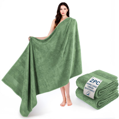 Cotton Paradise 100% Cotton Turkish Towel Set, Soft Absorbent Quick Dry, 6 Piece Towel Set, Beige
