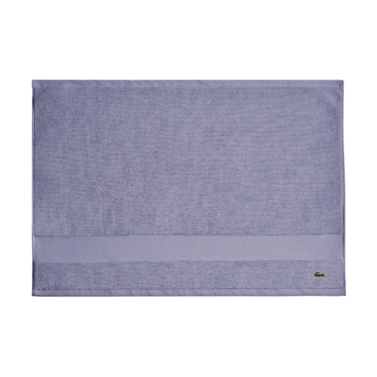 Lacoste Heritage 100% Supima Cotton Bath Towel 30" x 54", White