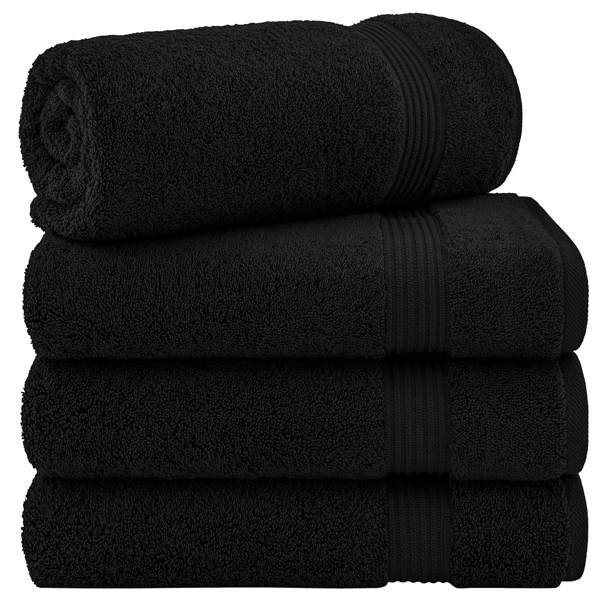 Cotton Paradise 100% Cotton Turkish Towel Set, Soft Absorbent Quick Dry, 6 Piece Towel Set, Beige