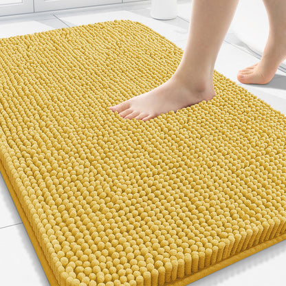 Arotive Bathroom Rugs 24x16, Soft Absorbent Shaggy Chenille Bath Rugs
