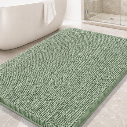 Arotive Bathroom Rugs 24x16, Soft Absorbent Shaggy Chenille Bath Rugs