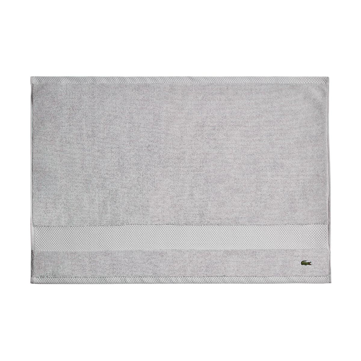 Lacoste Heritage 100% Supima Cotton Bath Towel 30" x 54", White