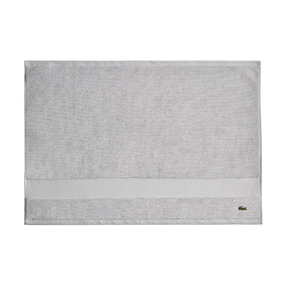 Lacoste Heritage 100% Supima Cotton Bath Towel 30" x 54", White