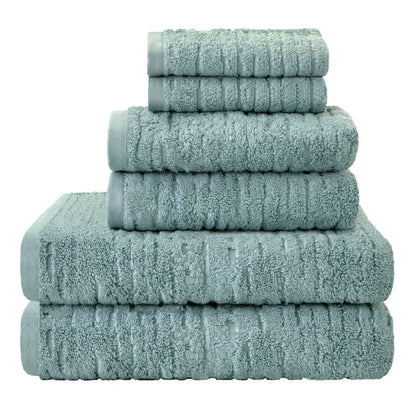 SKL Home CloudSoft Bath Towel, 100% Cotton Luxury, Teal