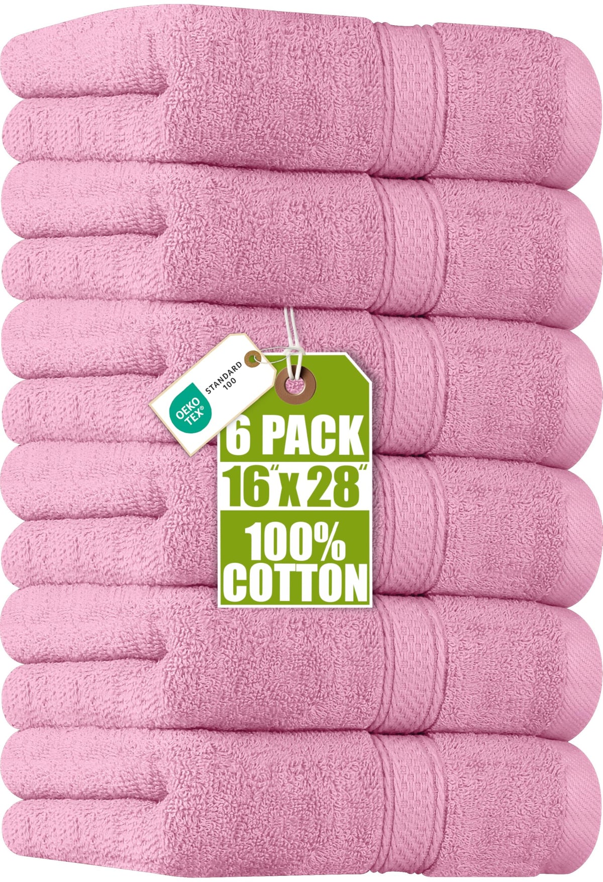 Utopia Towels 6 Pack Premium Hand Towels, 16x28 in, 600 GSM Cotton, Navy