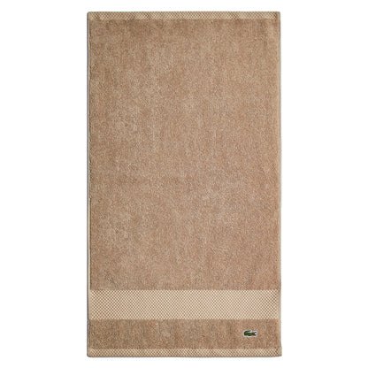 Lacoste Heritage 100% Supima Cotton Bath Towel 30" x 54", White